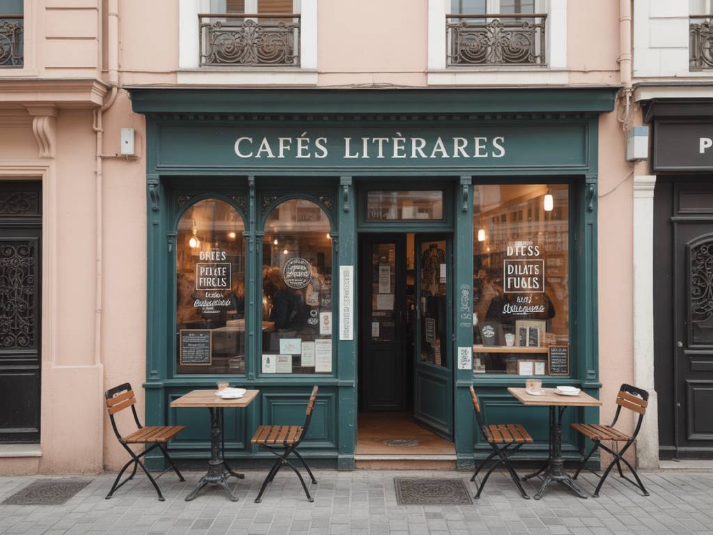 Les cafés littéraires : ces lieux où se rencontrent mots et saveurs