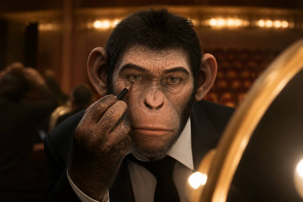 Pourquoi Robbie Williams est un singe dans son film